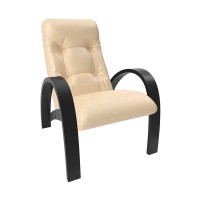 Кресло для отдыха Комфорт Модель S7 экокожа венге/бежевый