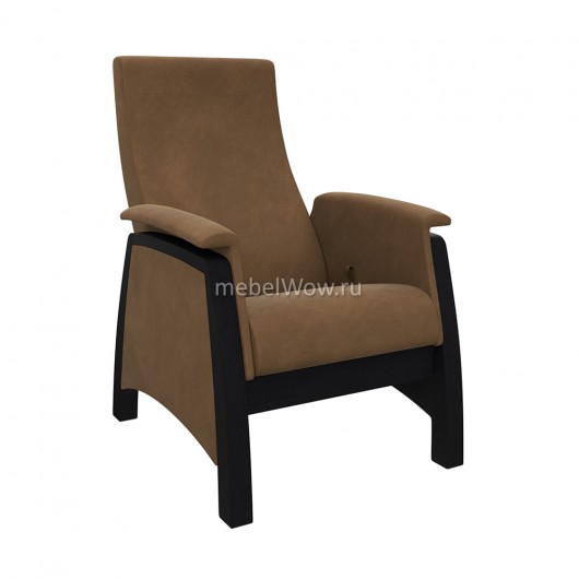Кресло-глайдер Комфорт Модель 101ст венге/коричневый