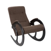 Кресло-качалка Комфорт Модель 3 венге/темно-коричневый