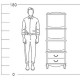 Этажерка с ящиками Висан Джульетта-3 молочный дуб