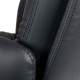 Кресло посетителя College CLG-625 LBN-C Black экокожа черный