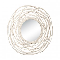 Зеркало Classic Rattan 50/02-М White белый