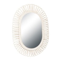 Зеркало Classic Rattan 50/03-М White белый