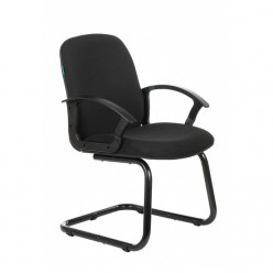 Кресло посетителя Бюрократ CH-808-LOW-V/#B ткань черный