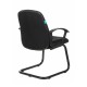 Кресло посетителя Бюрократ CH-808-LOW-V/#B ткань черный