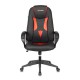 Кресло игровое Бюрократ VIKING-8N/BL-RED экокожа черный/красный