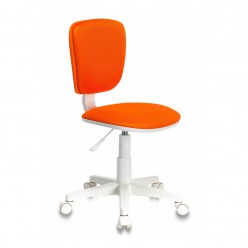 Кресло детское Бюрократ CH-W204NX/ORANGE ткань оранжевый