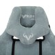 Кресло игровое Бюрократ VIKING KNIGHT LT28 FABRIC ткань серо-голубой