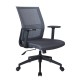 Кресло оператора Riva Chair 668 ткань/сетка серый