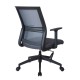 Кресло оператора Riva Chair 668 ткань/сетка серый