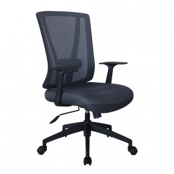 Кресло оператора Riva Chair 789 ткань/сетка серый