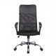 Кресло оператора Riva Chair 8074 ткань/сетка/экокожа черный