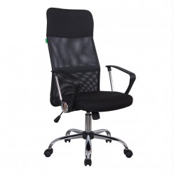 Кресло оператора Riva Chair 8074 F ткань/сетка черный