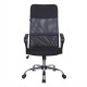 Кресло оператора Riva Chair 8074 F ткань/сетка черный