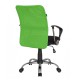 Кресло оператора Riva Chair 8075 ткань/сетка черный/зеленый