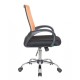 Кресло оператора Riva Chair 8099 ткань/сетка черный/оранжевый