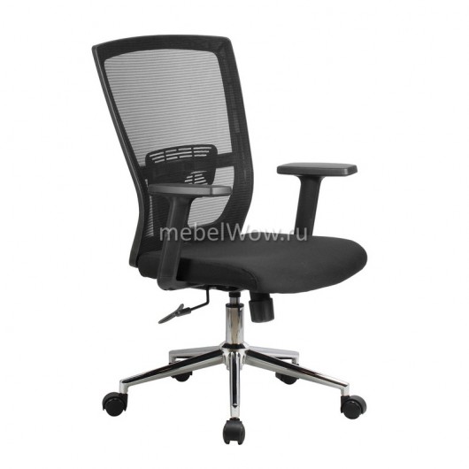 Кресло оператора Riva Chair 831E ткань/сетка черный