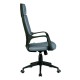 Кресло оператора Riva Chair 8989 black ткань серый