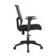 Кресло оператора Riva Chair 923 ткань/сетка серый/черный