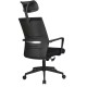 Кресло оператора Riva Chair A818 сетка черный