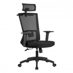 Кресло оператора Riva Chair A926 ткань/сетка черный