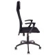 Кресло оператора Riva Chair RCH 008 ткань/сетка/экокожа черный