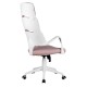 Кресло оператора Riva Chair SAKURA white ткань розовый