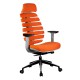 Кресло оператора Riva Chair SHARK ткань оранжевый