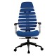 Кресло оператора Riva Chair SHARK ткань синий