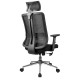 Кресло оператора Riva Chair А663 ткань/сетка черный