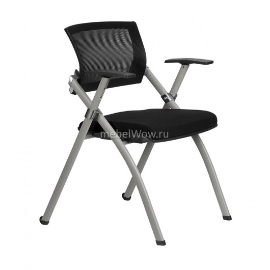 Кресло посетителя Riva Chair 462E ткань/сетка черный