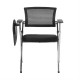 Кресло посетителя Riva Chair 462TEС ткань/сетка черный