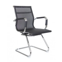 Кресло посетителя Riva Chair 6001-3 сетка черный