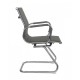 Кресло посетителя Riva Chair 6002-3 экокожа серый