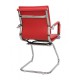 Кресло посетителя Riva Chair 6003-3 экокожа красный