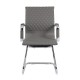 Кресло посетителя Riva Chair 6016-3 экокожа серый