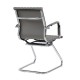 Кресло посетителя Riva Chair 6016-3 экокожа серый