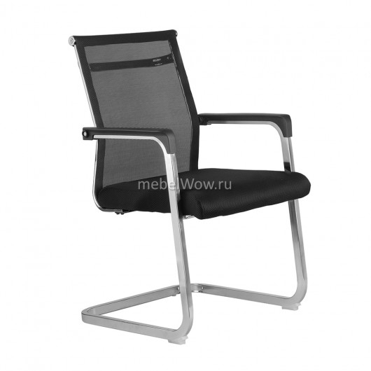 Кресло посетителя Riva Chair 801E сетка черный