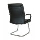 Кресло посетителя Riva Chair 9249-4 экокожа черный