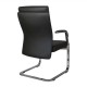 Кресло посетителя Riva Chair C1511 кожа черный