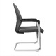 Кресло посетителя Riva Chair D818 сетка серый