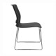 Кресло посетителя Riva Chair D918 пластик черный