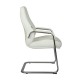 Кресло посетителя Riva Chair F385 кожа белый