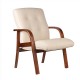 Кресло посетителя Riva Chair M 165 D/B кожа бежевый