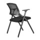 Кресло посетителя Riva Chair M2001 ткань/сетка черный