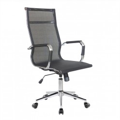 Кресло руководителя Riva Chair 6001-1 S сетка черный