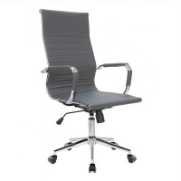 Кресло руководителя Riva Chair 6002-1 S экокожа серый