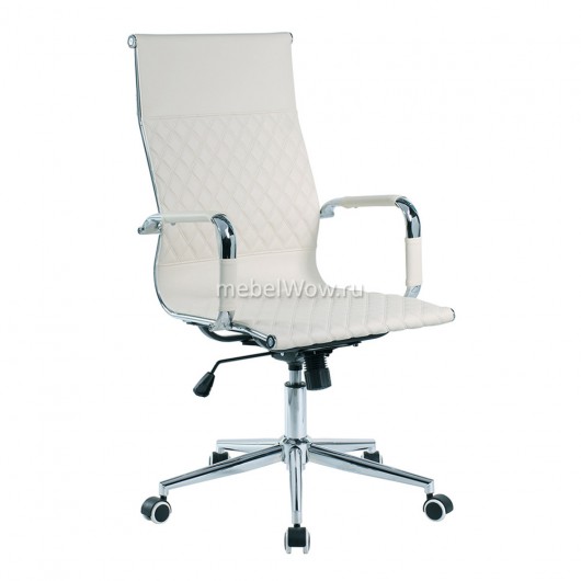 Кресло руководителя Riva Chair 6016-1 S экокожа бежевый