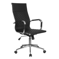 Кресло руководителя Riva Chair 6016-1 S экокожа черный