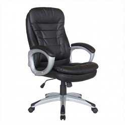 Кресло руководителя Riva Chair 9110 экокожа черный